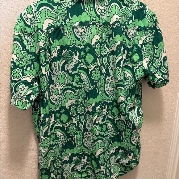 TIPSY ELVES MEN'S RETRO ST. PADDY'S BUTTON DOWN SHIRT - Picture 10 of 11
